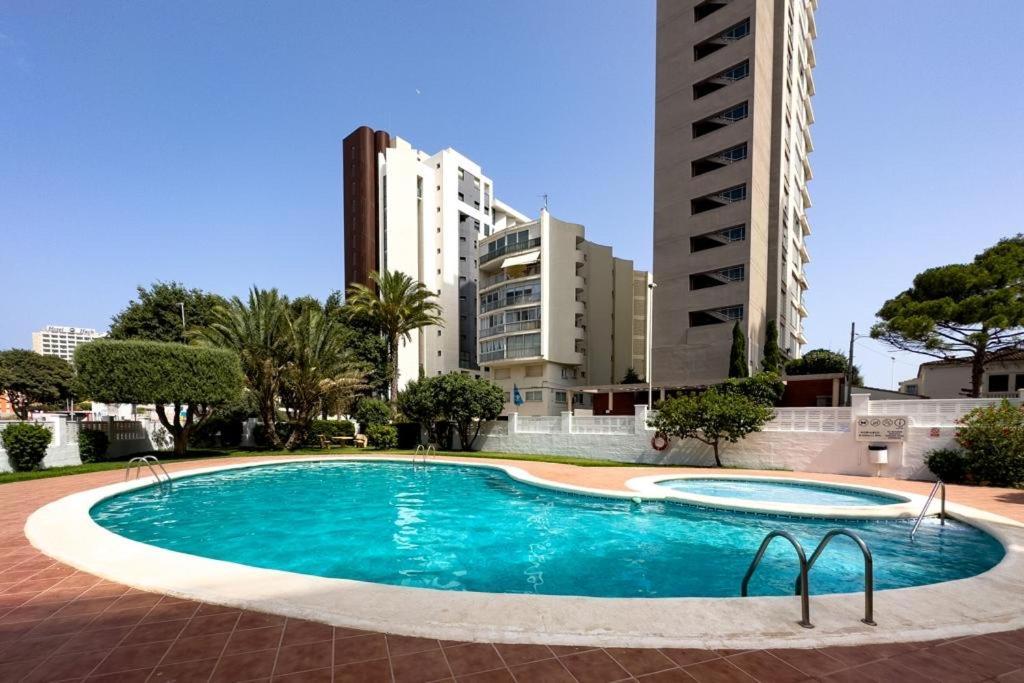 Calpe Apartamento Lujoso Bajo Terasa Piscina Aire Cerca Playa Pueblo Экстерьер фото