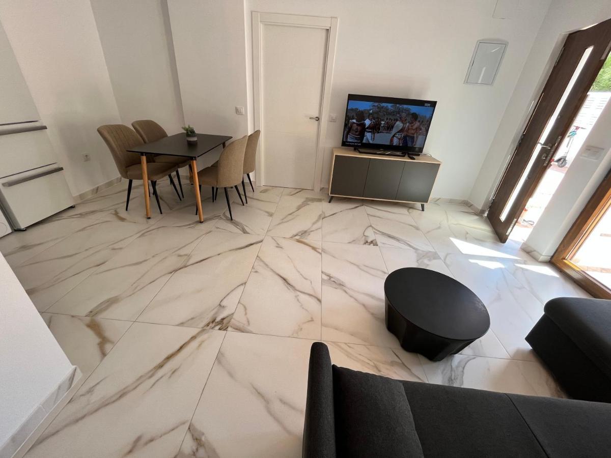 Calpe Apartamento Lujoso Bajo Terasa Piscina Aire Cerca Playa Pueblo Экстерьер фото